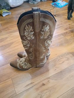 Brown Cowgirl Boots