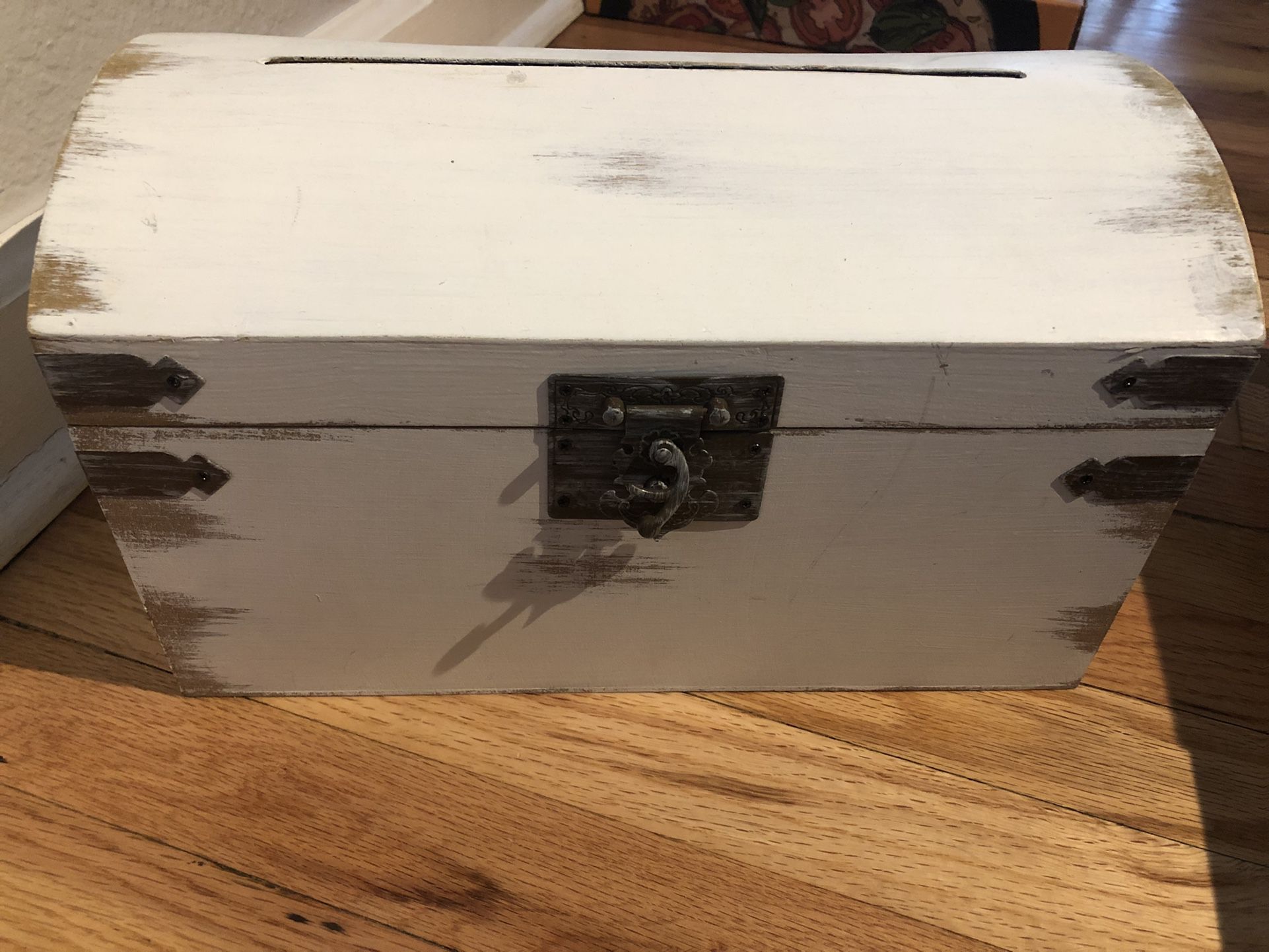 Wood Distressed Card box For Wedding