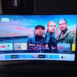 65 Inch Samsung Curved 4K Smart TV 