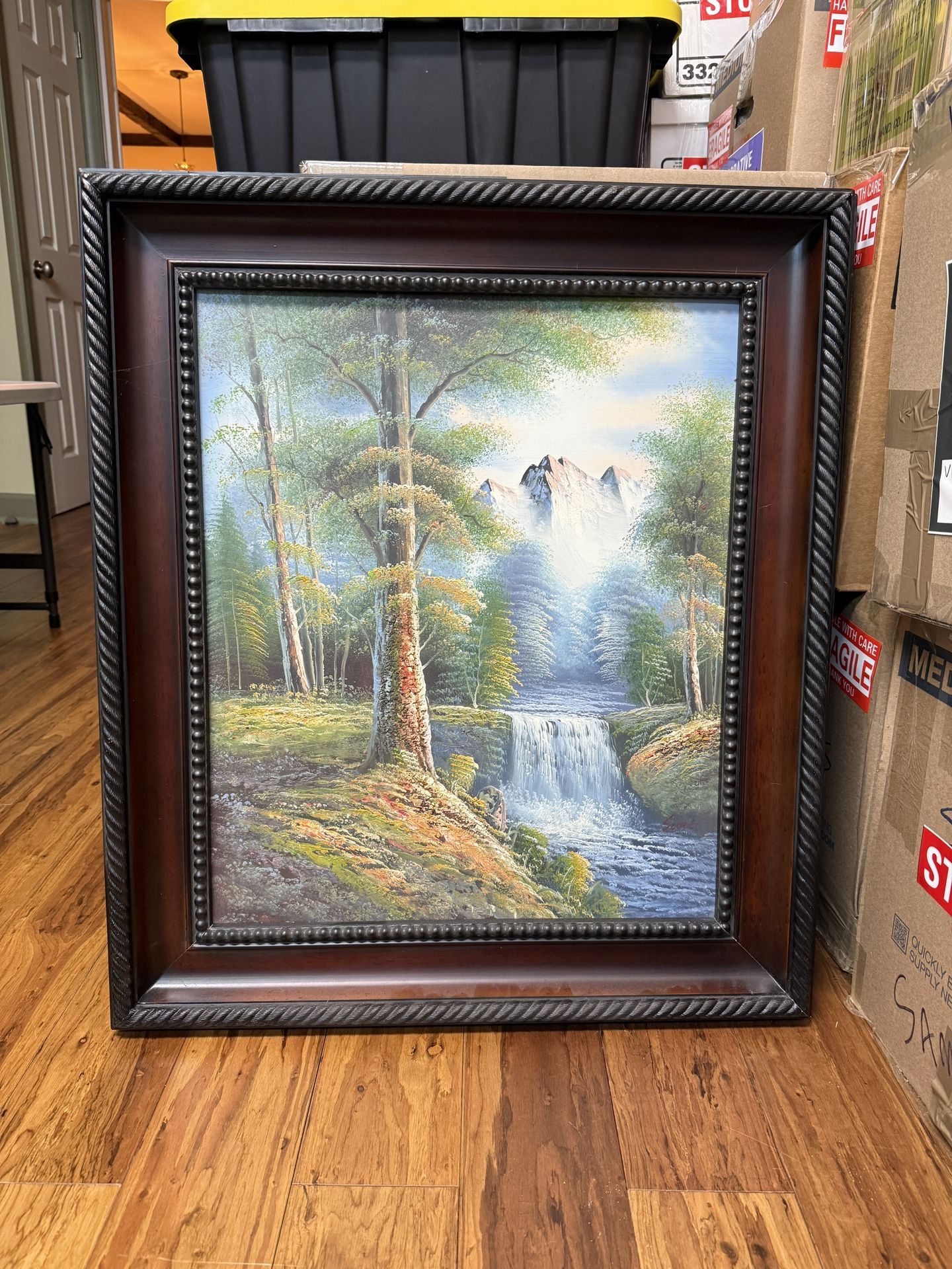 2 Framed Landscape Paintings - $50 for Both