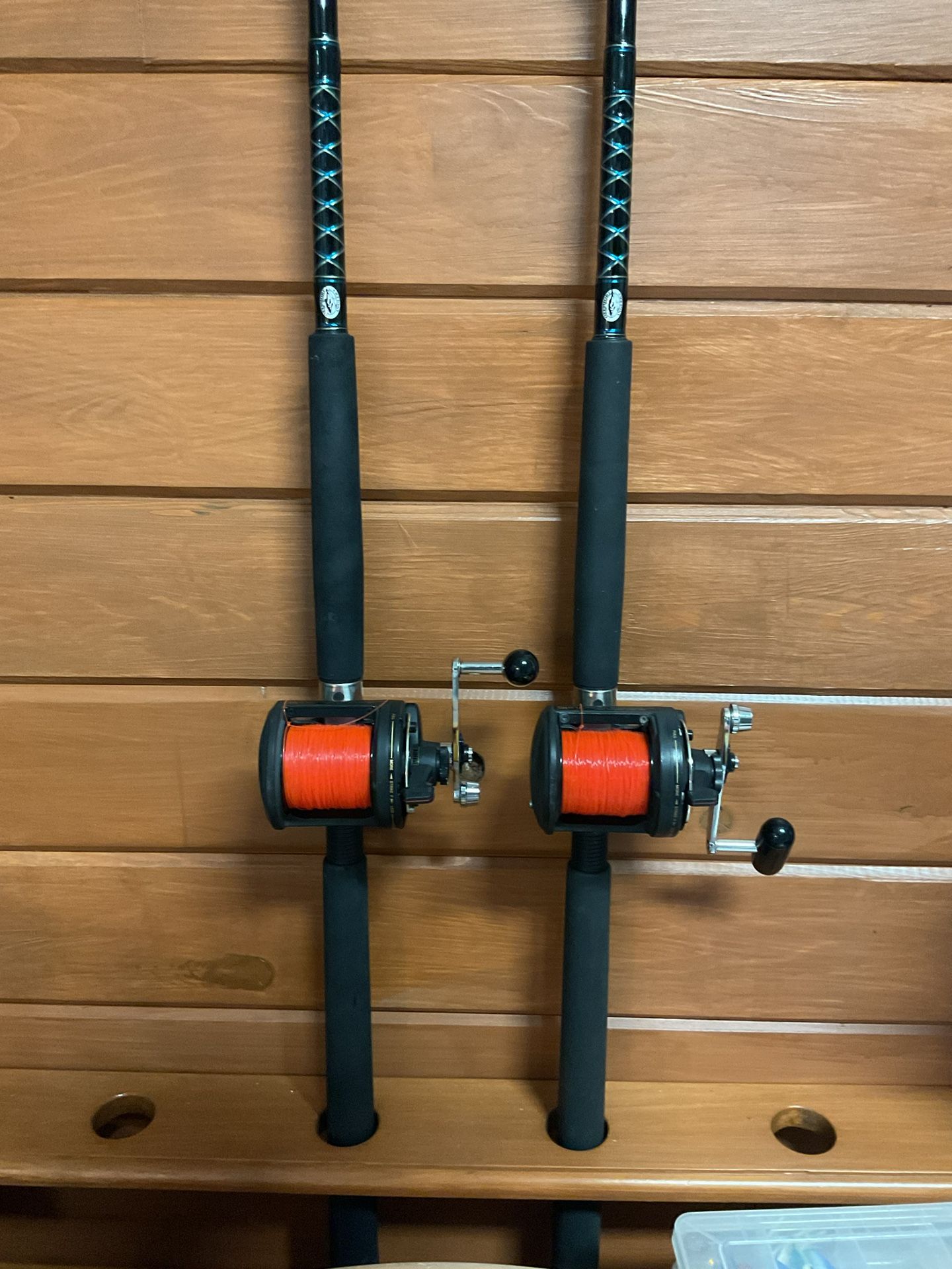 Shimano TLD 15 With 7’ 20 - 40 Lb Power Stick Rod