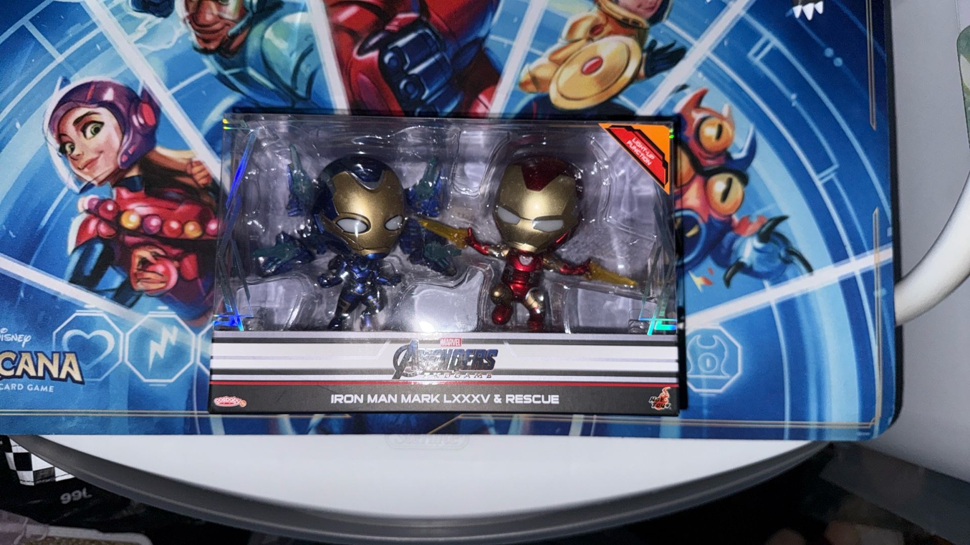Hot Toys COSB650 Iron Man Mark LXXXV & Rescue Cosbaby (S) Avengers: Endgame Rare