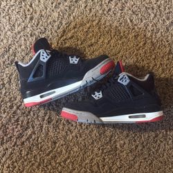 jordan 4 retro gs bred 