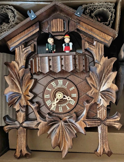 Authentic Anton Schneider German Black Forest Cuckoo Clock