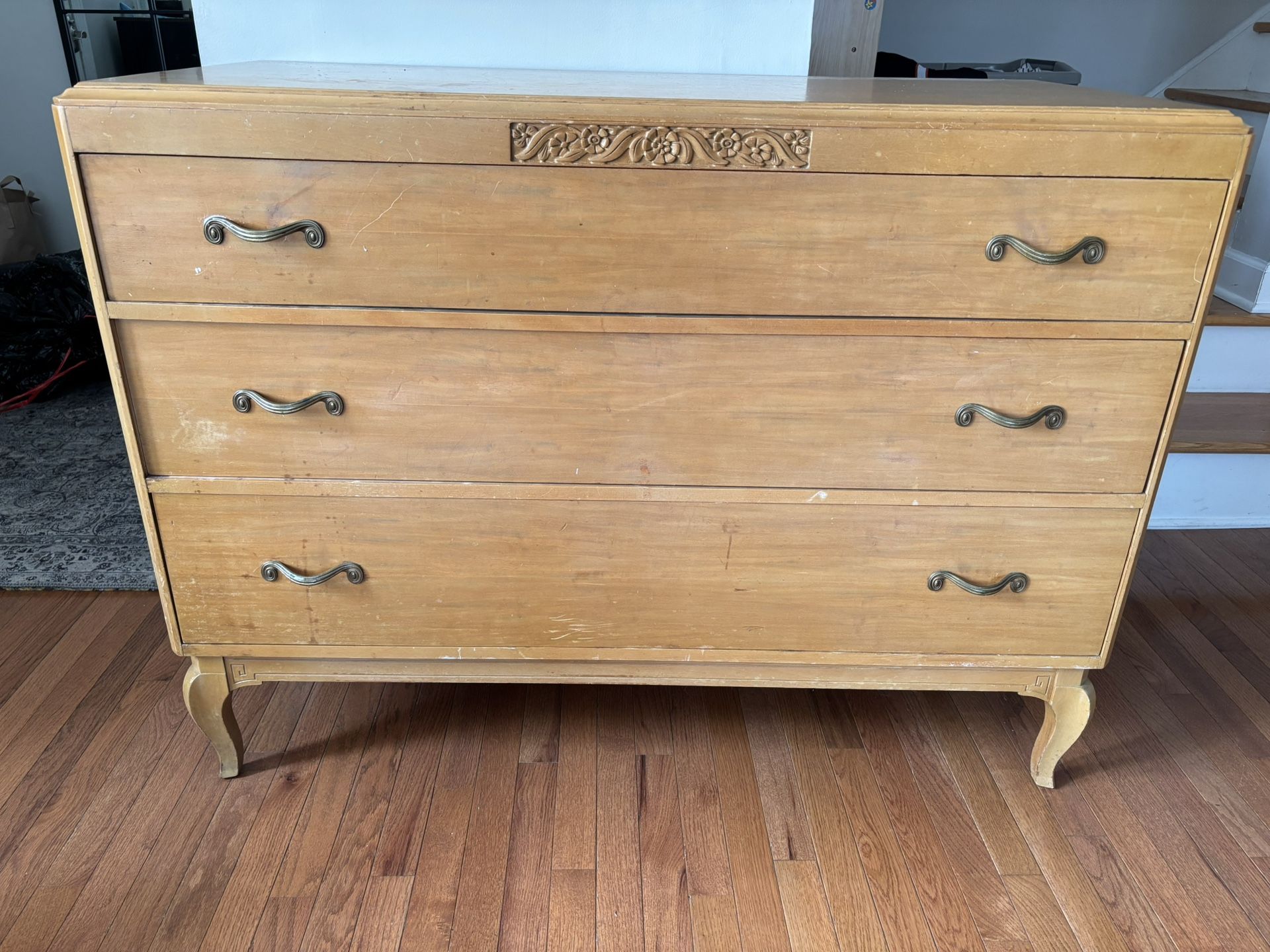 Vintage Wood Dresser
