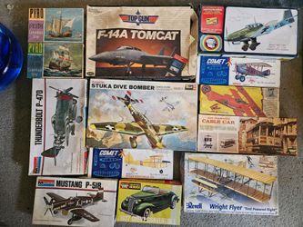 Lot of Vintage models
