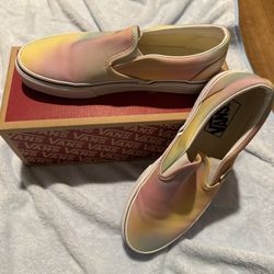 Vans Tie Dye Slip Ons