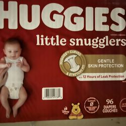 2 Boxes Huggies 