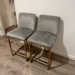 Gray Bar Stools 2