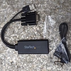 https://offerup.com/redirect/?o=U3RhclRlY2guY29t VGA2HDU VGA to
HDMI Converter with USB Power