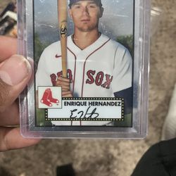 Signed Baseball Cards 5$ Each