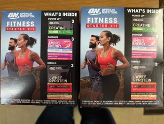 Optimum Nutrition Fitness Starter Kit 2pack
