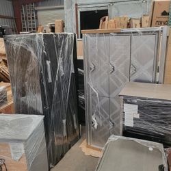 Clearing Out Store And Warehouse. Damaged Furniture