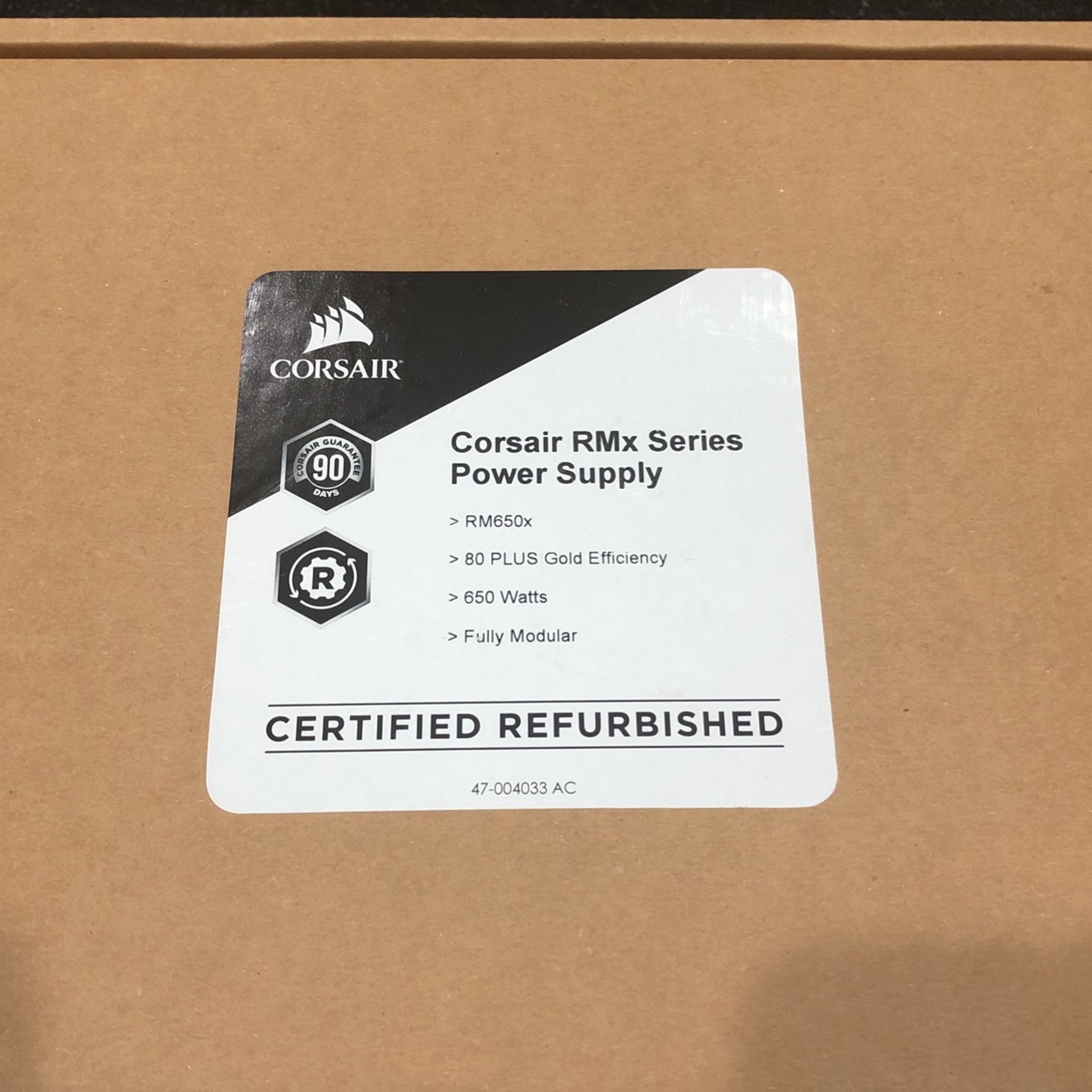 Refurbished RM650x Power Supply