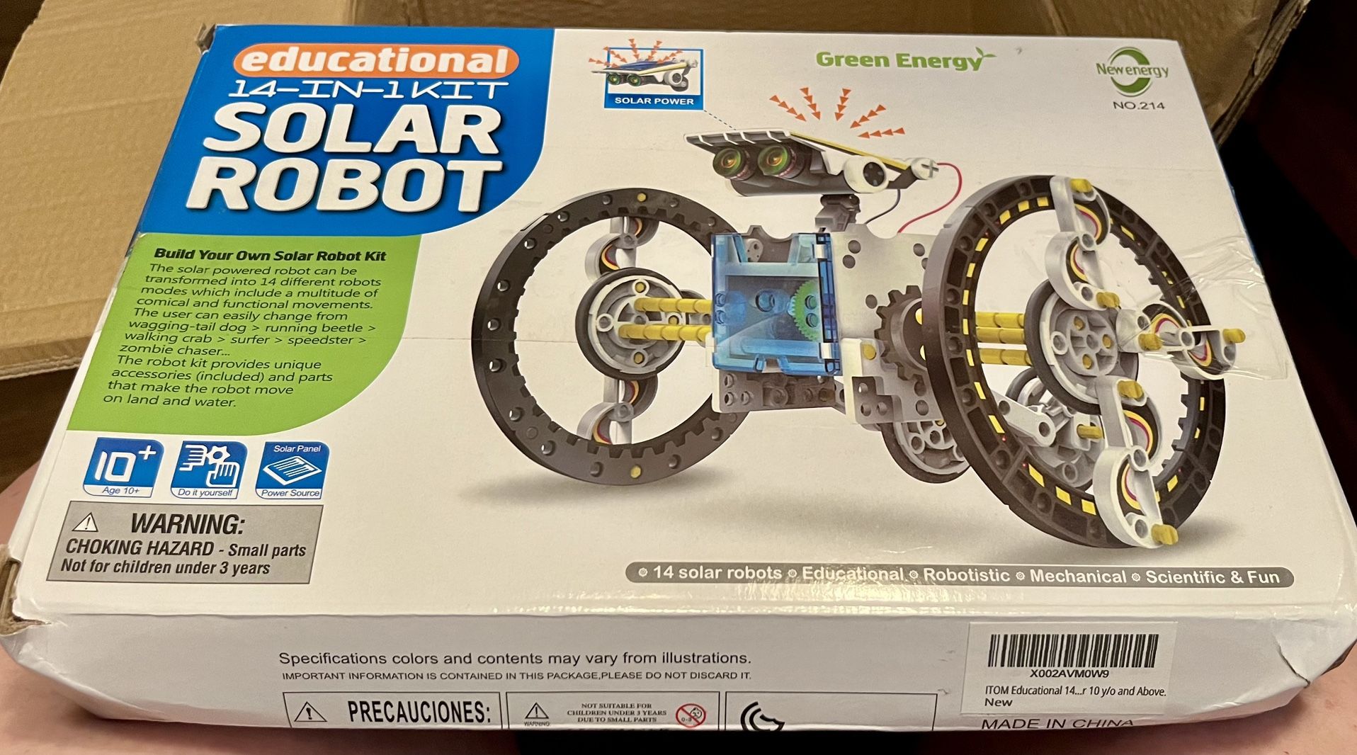 Solar Robot Build Set