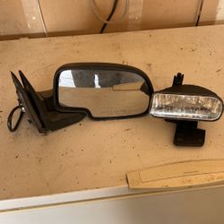 Chevy O Gmc Mirror And Fog Light