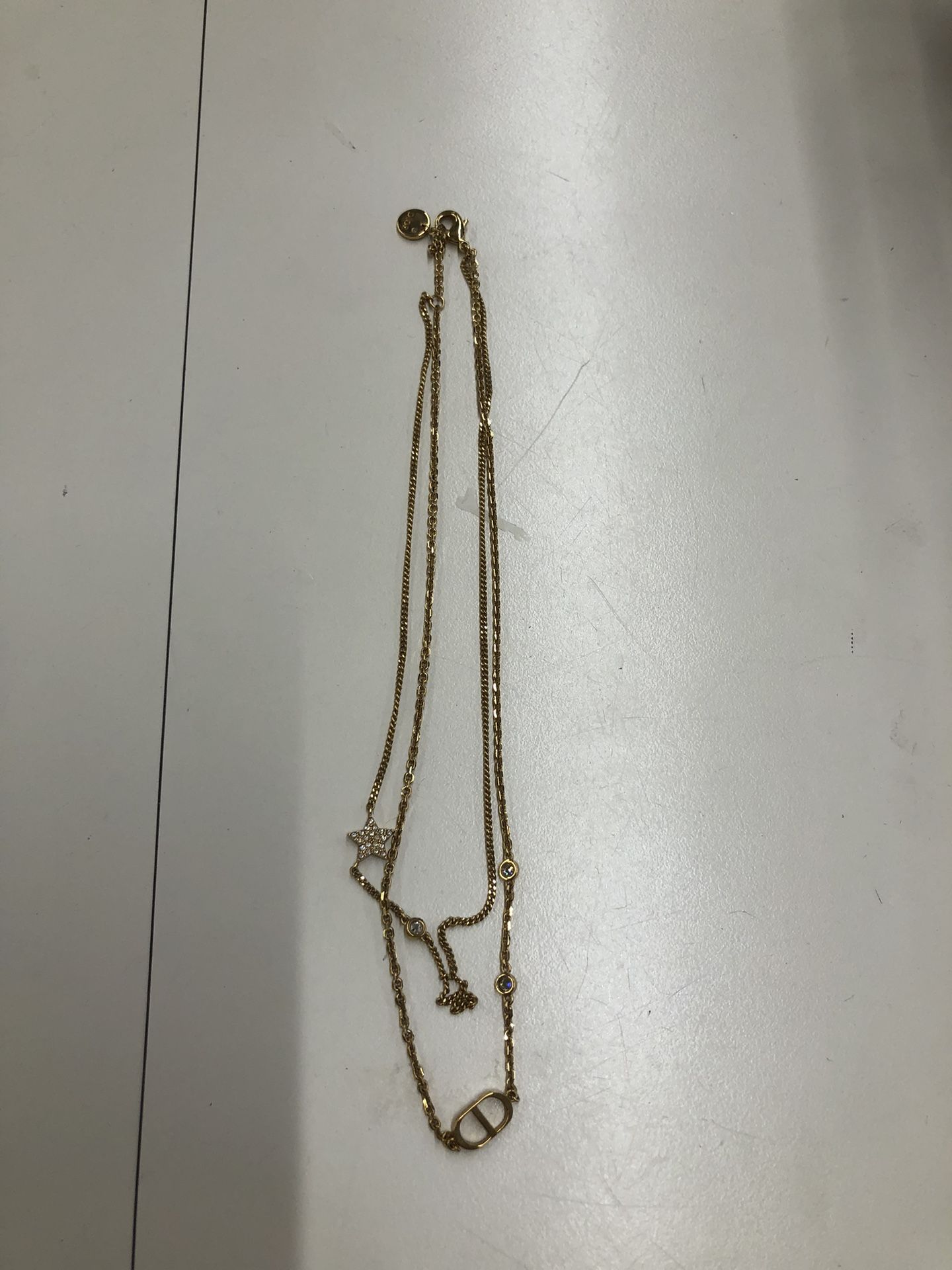 Christian Dior Star Necklace