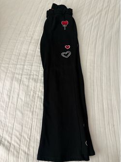 hello kitty flared sweatpants