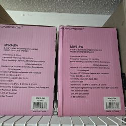 New Outdoor Speakers