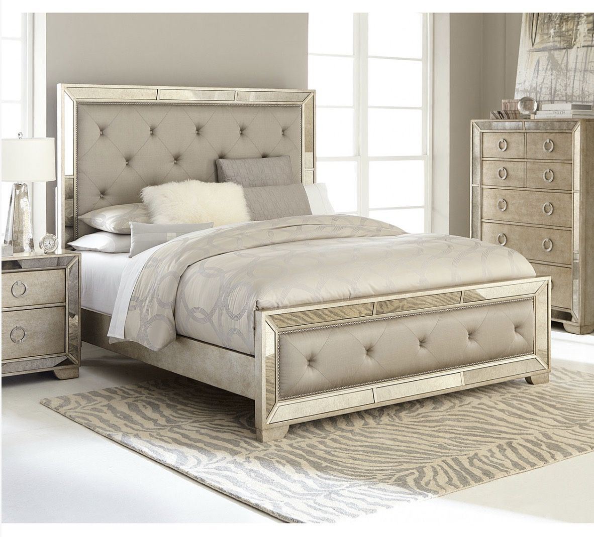3 Pc Cal King Bedroom Set