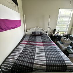 White Canopy Full/double Bed