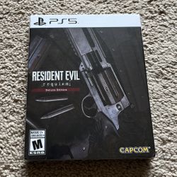 Resident Evil Requiem Deluxe Edition PS5 Video Game PlayStation 5