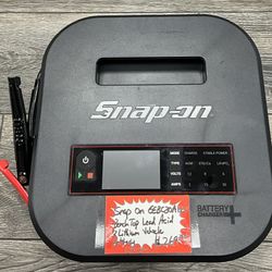 Snap On EEBC30A12V Bench Top Lead Acid & Lithium Vehicle Battery Charger 