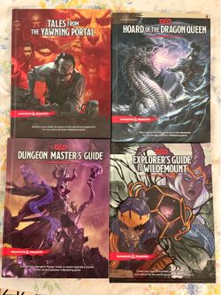 D&D Dungeons and dragons books
