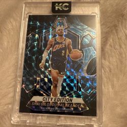 2023-2024 Shai Gilgeous-Alexander Panini mosaic Genesis city edition
