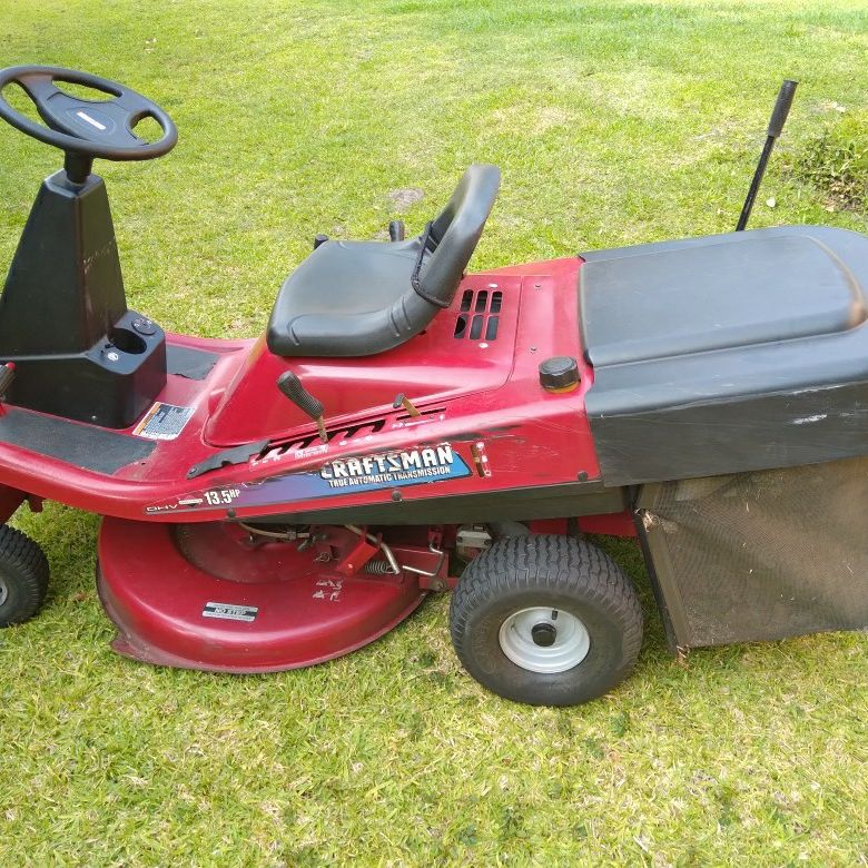 Craftsman 13.5 hp riding mower hot sale