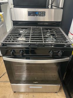 WHRPOOL 30” FOUR BURNER STOVE