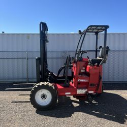 2017 MOFFETT M50.4 PIGGYBACK FORKLIFT
