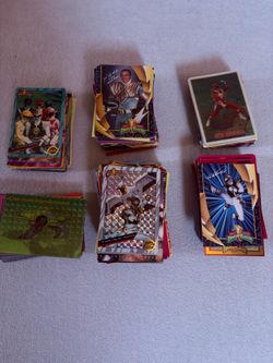 Vintage 1994 power ranger cards