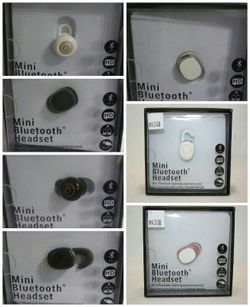 Bluetooth wireless headset ,earphones, earbuds,headphones hear music and answer calls use with any phone or Bluetooth device