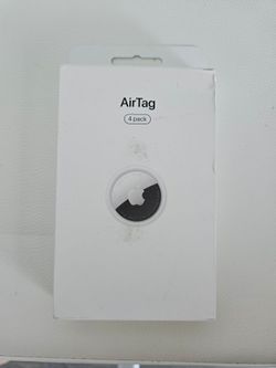 Apple AirTag 4-Pack – 1st Gen – NEW SEALED – Genuine Apple