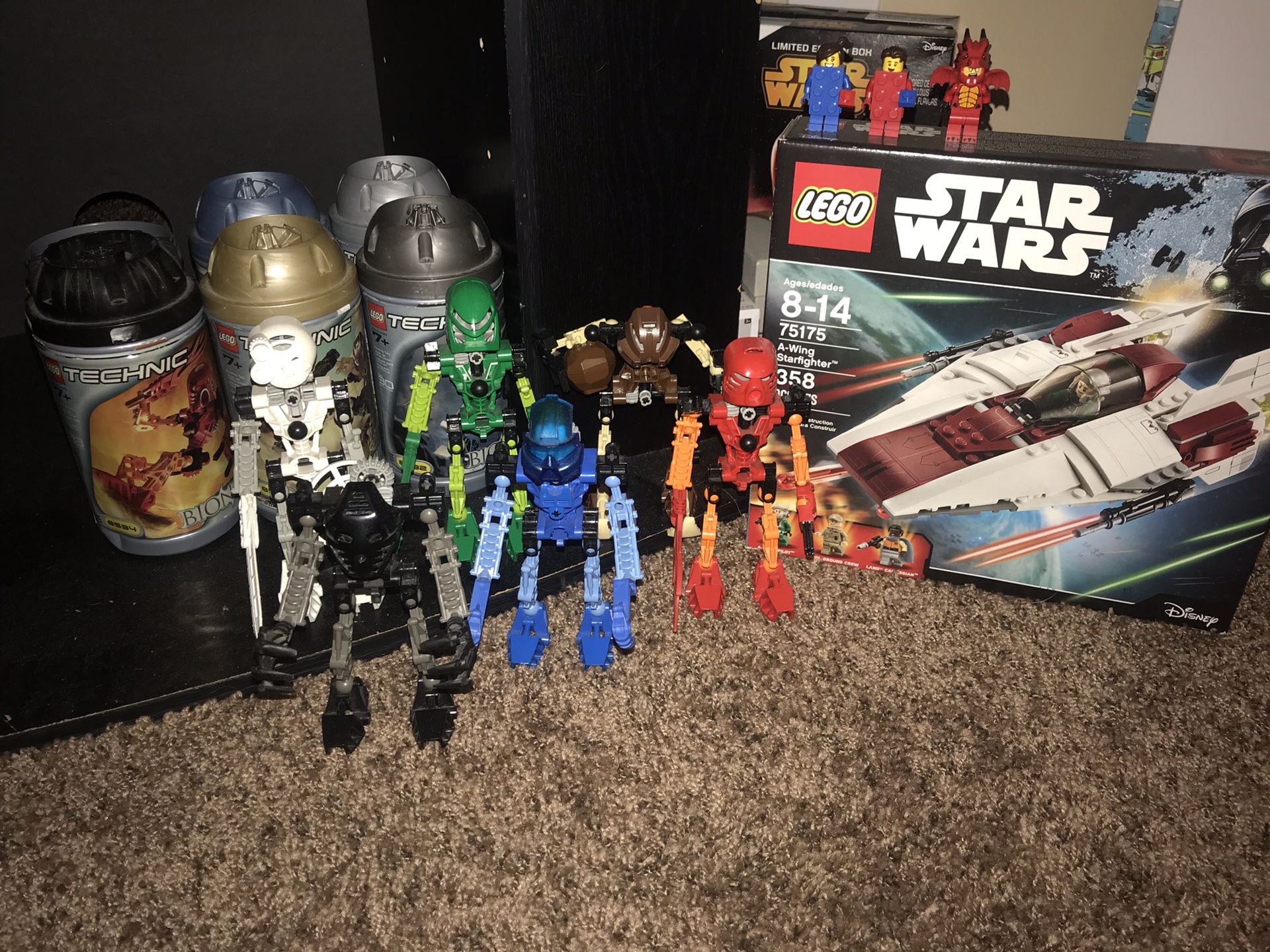 Lego Star Wars and Lego Bionicle