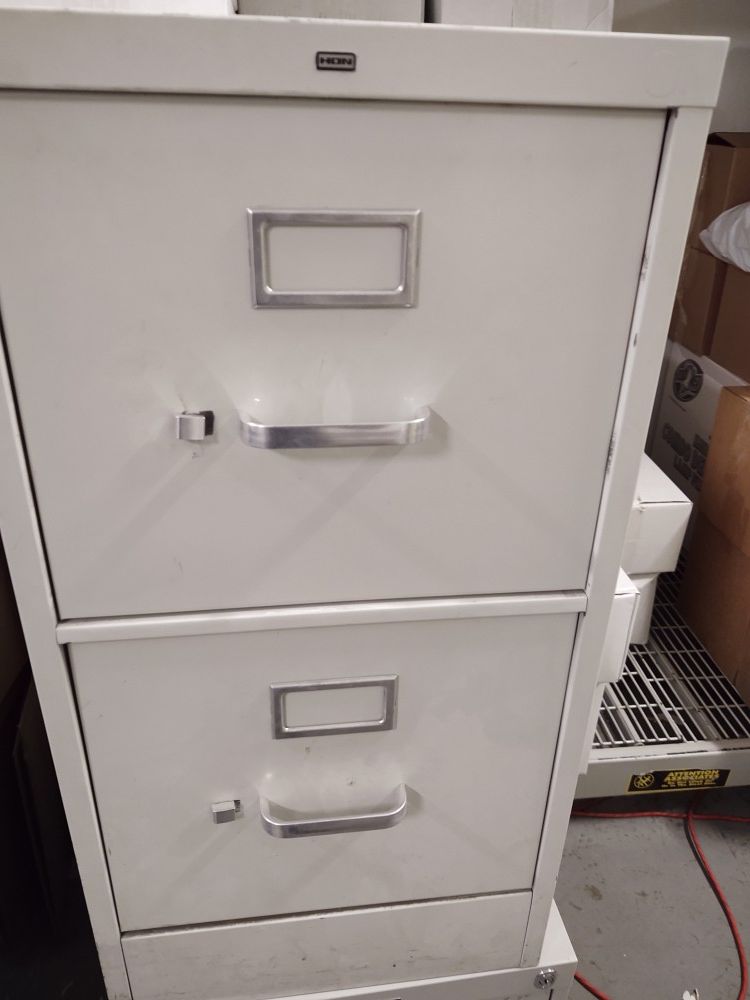 2 drawer file cabinets