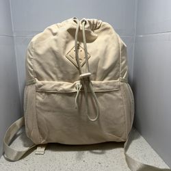 WANDF Drawstring Backpack with Yoga Mat Strap