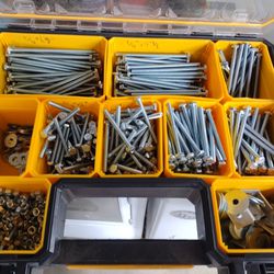 DeWalt Tool Box And Screws 