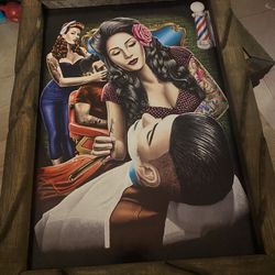Barber Shop Frame