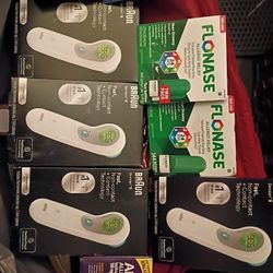 Braun  Theromoter + Flonase+Allegra 
