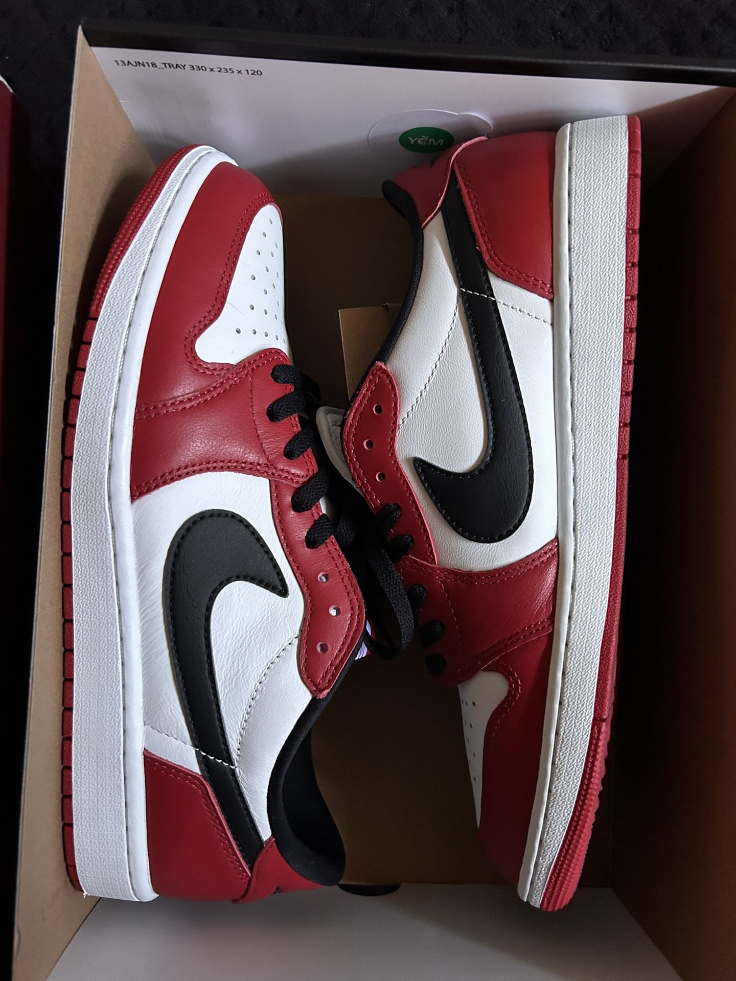 Jordan Chicago Low Men Size 12