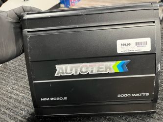 2000w autotek bass car amp (2404)