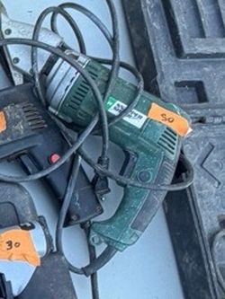 Green Corded Drill