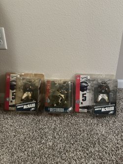2x Donovan McNABB & Brian Westbrook NFL McFarlane Figures