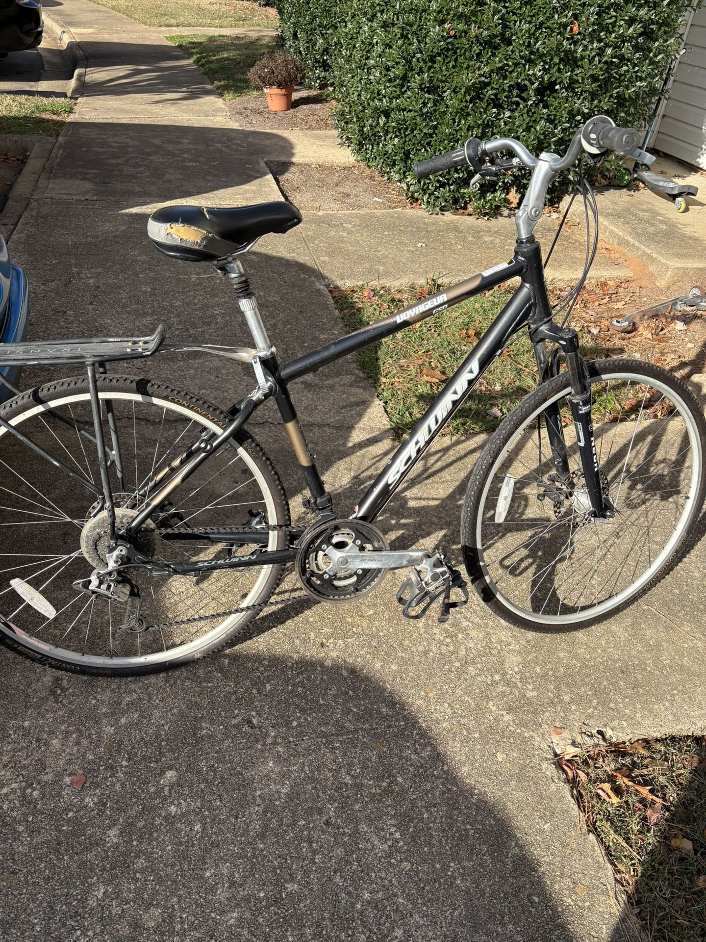 scwinn voyageur large size bike