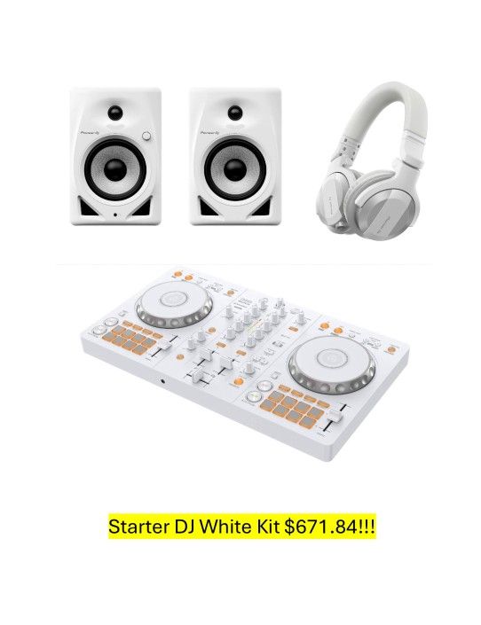 Starter DJ Limited Edition White Kit