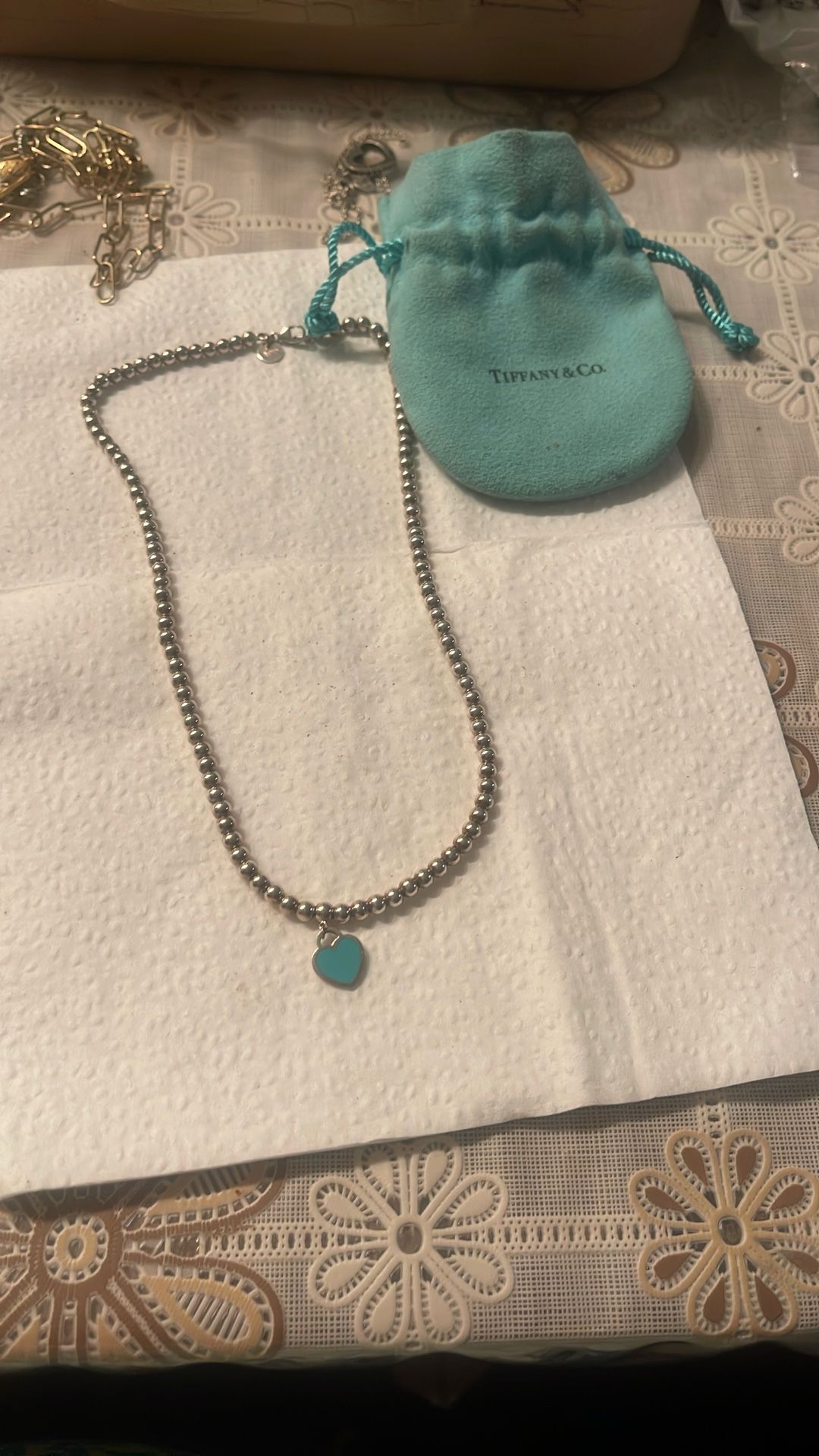 Cadena Tiffany De Plata 925
