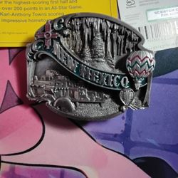 Authentic 1994 Ballon Fiesta Belt Buckel Very Elegant 