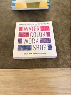 New watercolor workbook
